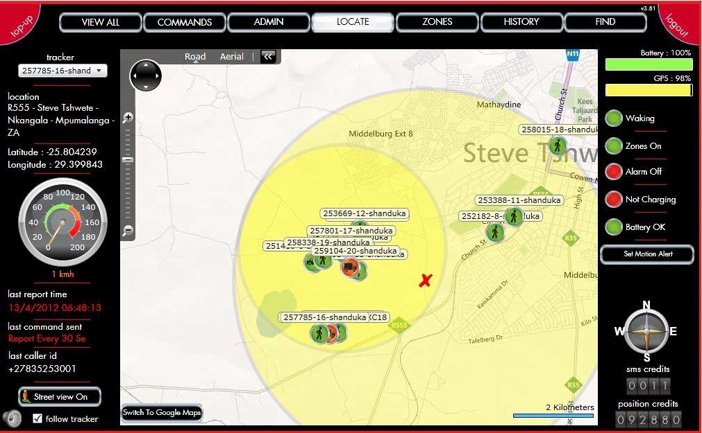 Geo fence around your assets