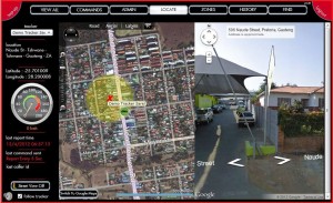 Street View and areal view